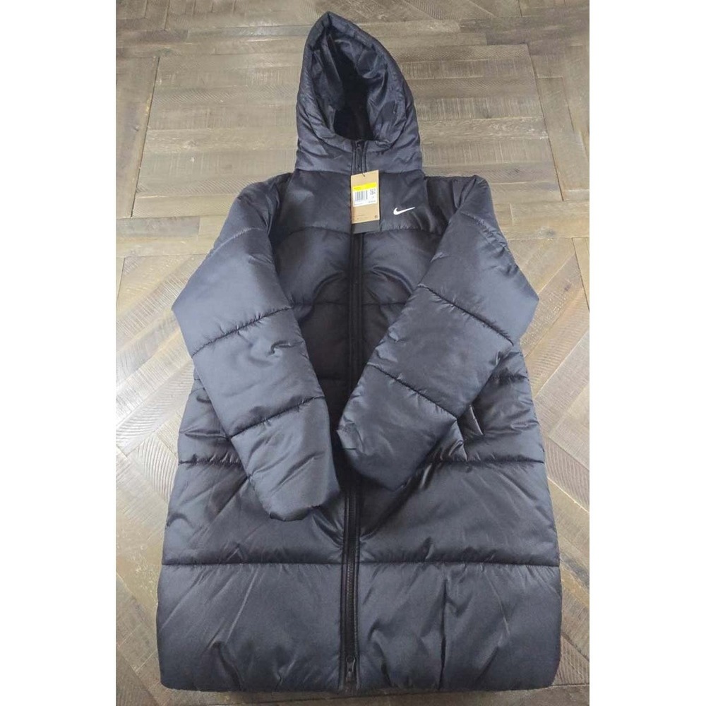 Nike Womens Therma-FIT Repel Hooded Parka Puffer Jacket HV4912-010 Size S NWT